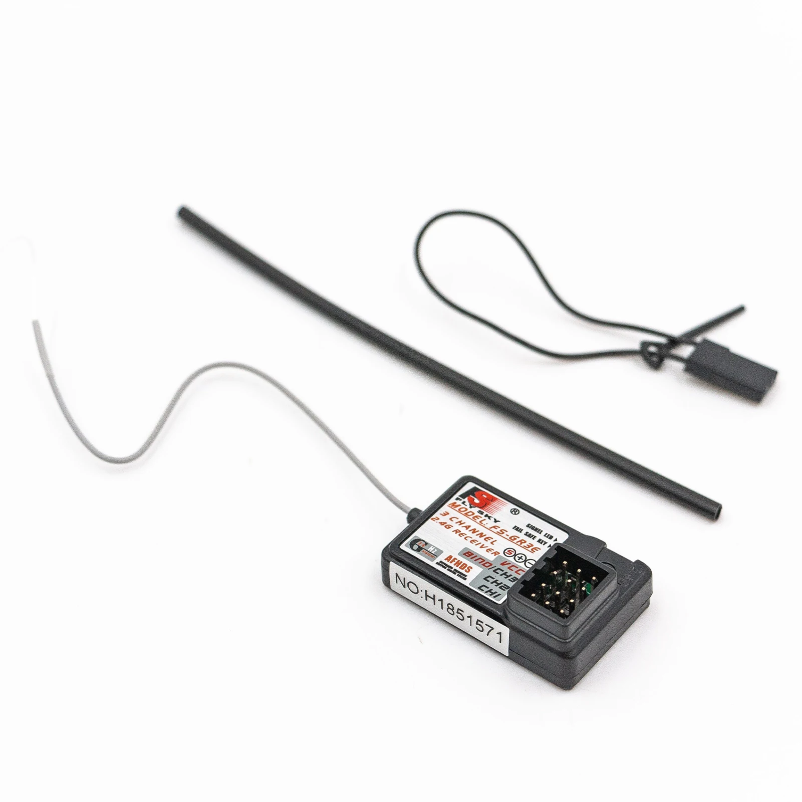 Flysky FS-GR3E AFHDS 3CH สําหรับ RC รถเรือ FS-GT2 FS-GT2B FS-GT3B FS-GT3C FZ-IT4S