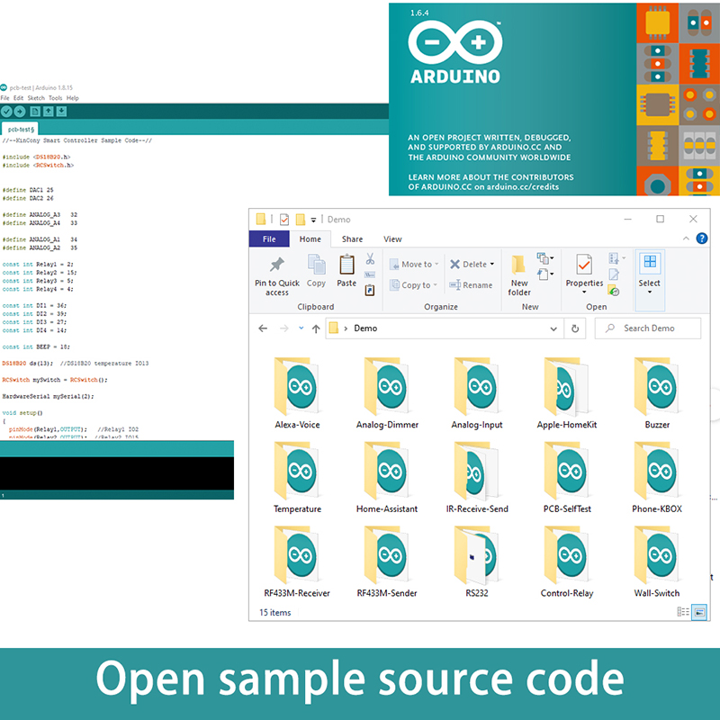 Placa de desarrollo de programa A16 ESP32 ESPHome, asistente de hogar, Tasmota, módulo DIY, interruptor de relé WiFi Arduino MQTT RS485 I2C Mosfet