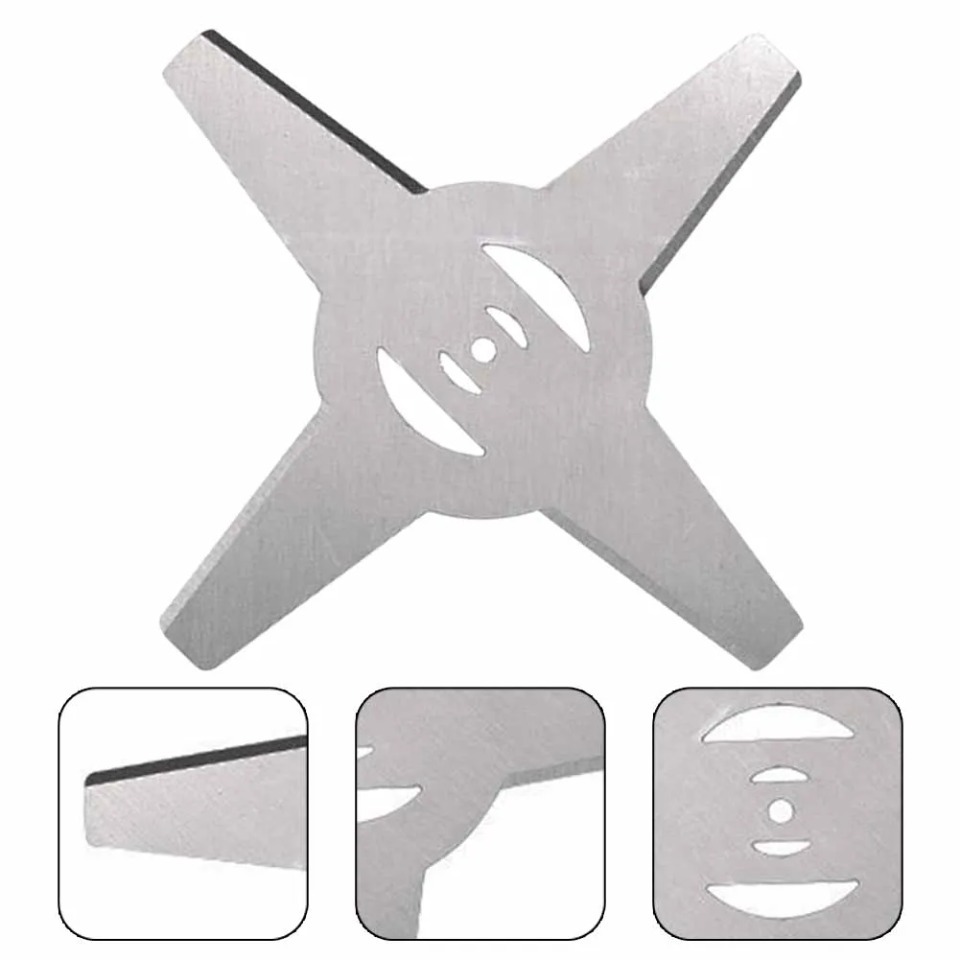 Cuchilla cortadora de césped de 150mm, cabezal de desbrozadora, hojas de sierra para cortacésped eléctrico, piezas de cortacésped, accesorios