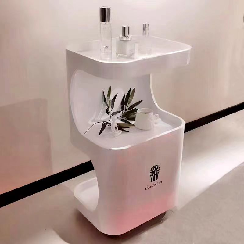 Kapperskar Spa Schoonheidssalon Meubels Esthetische Utility Trolley Laboratorium Haar Medische Hulp Pedicure Bar