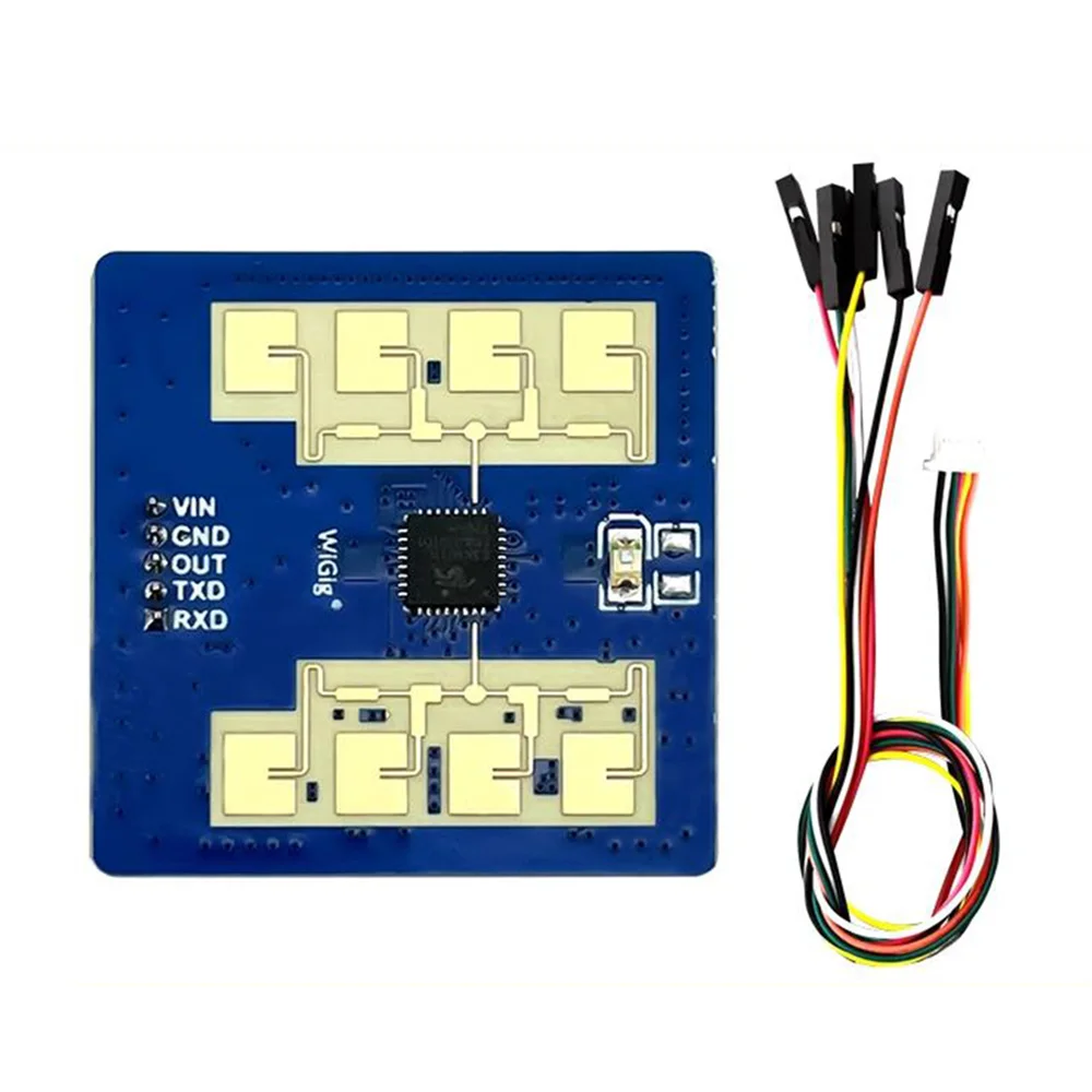 Módulo de sensor LD2411S HLK-LD2411S Módulo de sensor de radar de presencia humana Módulo de sensor de radar de onda milimétrica sin contacto 24 GHz