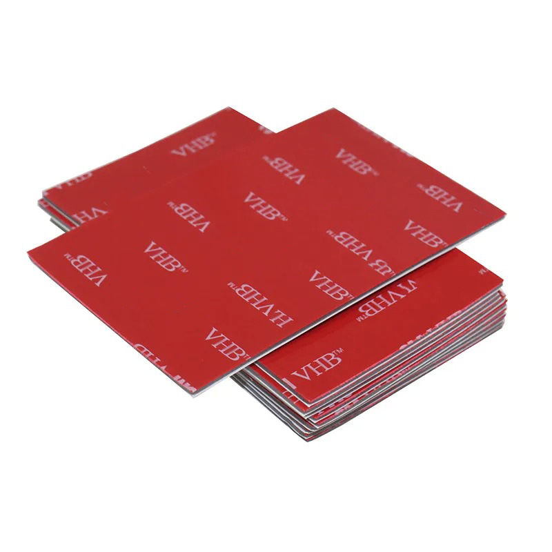 5 /10/15 Gray Tape Rubber Foam Double-sided Adhesive Strong Sticking Surface Red Gray Bottom Office Stationery Tape 84*53*1.15mm