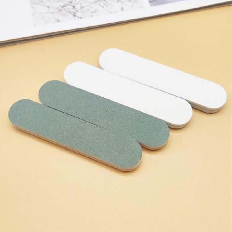 10 個研磨バークリーニングシルバーゴールドジュエリーツールネイルケアポリッシュワイプバブクリーナーアートサンディングマニキュア 9 センチメートル