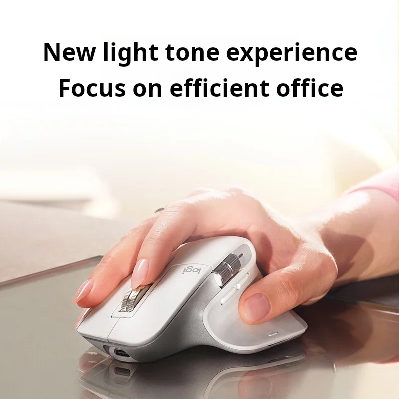 Logitech MX Master 3S Ratón inalámbrico Bluetooth Pantalla cruzada de alta gama para computadora portátil