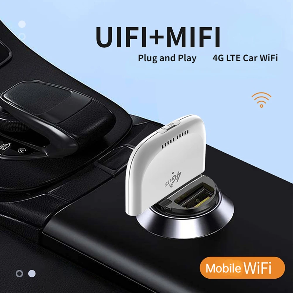Modem wi-fi 4g lte de alta velocidade com adaptador usb, roteador 4g sem fio tipo-c, roteador móvel para rv, viagens, férias, acampamento, área remota