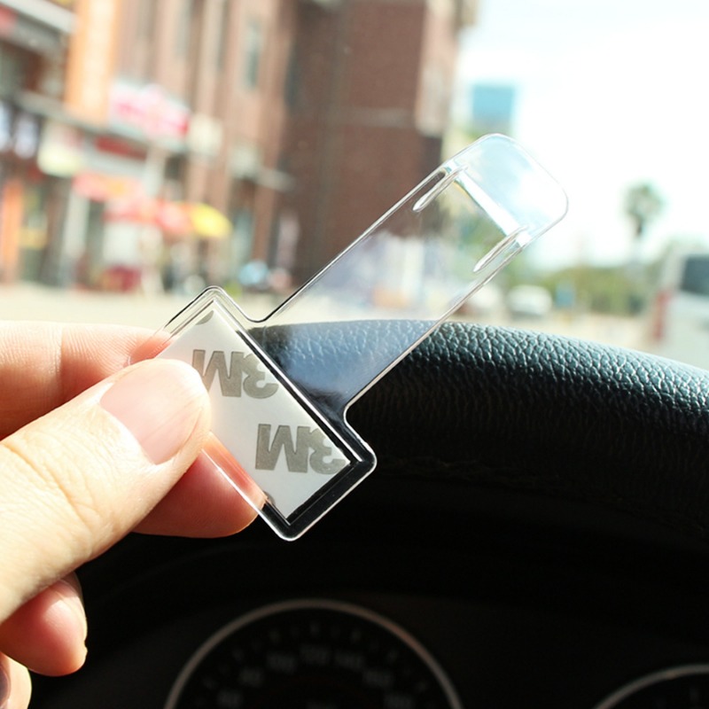 Car Vehicle Windscreen Parking Ticket Clip Parking Timed Bus Ticket Holder Windscreen Plastic Universal Car Accessories