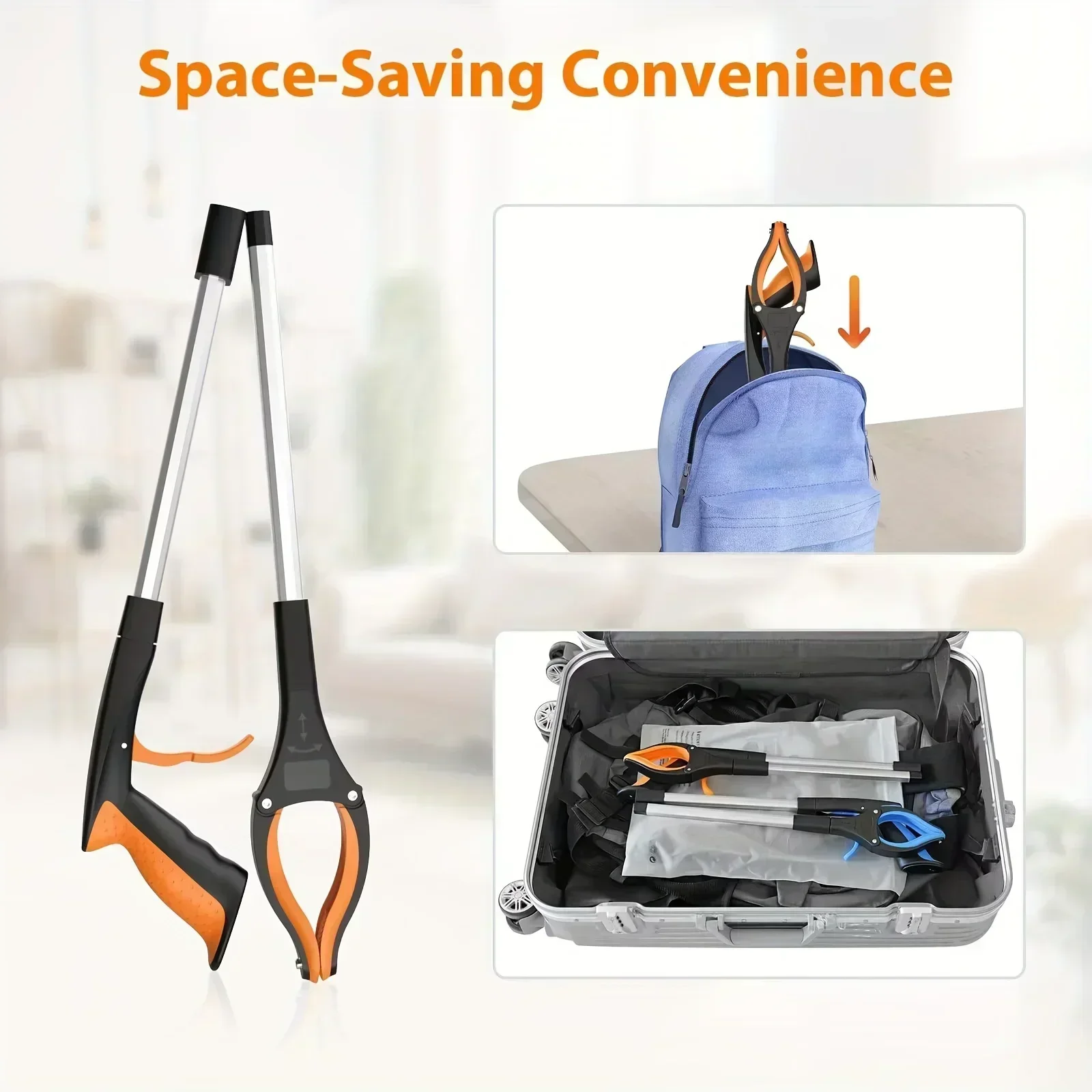 Garbage Picker Gripper met 360° °   Roterende clip, 32 inch lichtgewicht heavy-duty ouderen grijper, grijper, ouderen grijpgereedschap
