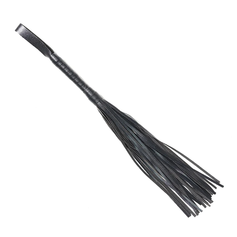คุณภาพสูง Pu หนัง Pimp Whip Racing Riding Crop Party Flogger มือ Cuffs Queen สีสันแส้ขี่ม้า