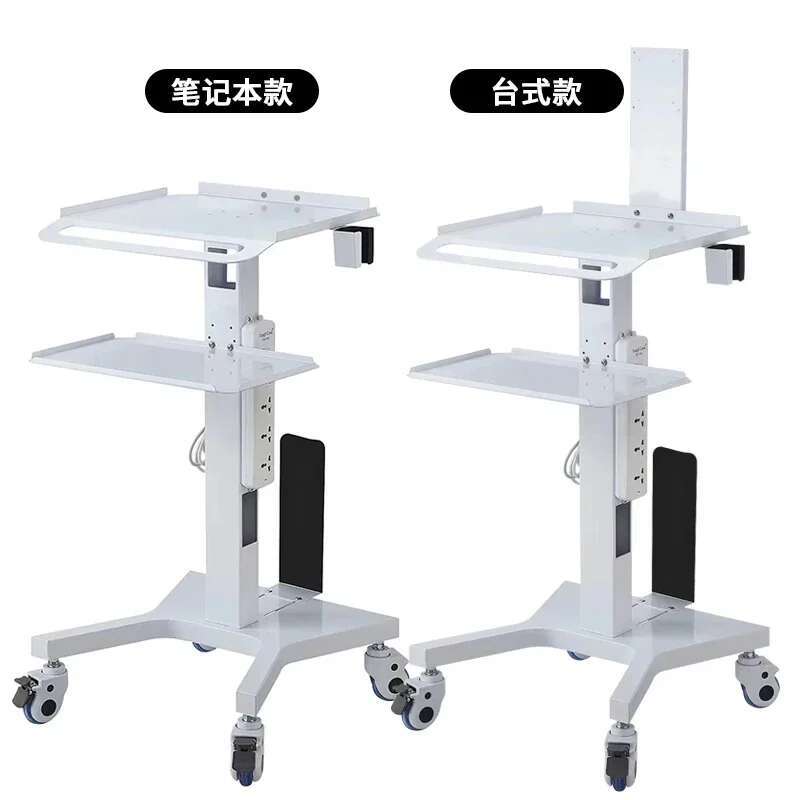 3 シースホワイトポータブル除去トロリー医療歯科ラボツールカートメサ補助エステティカサロン家具