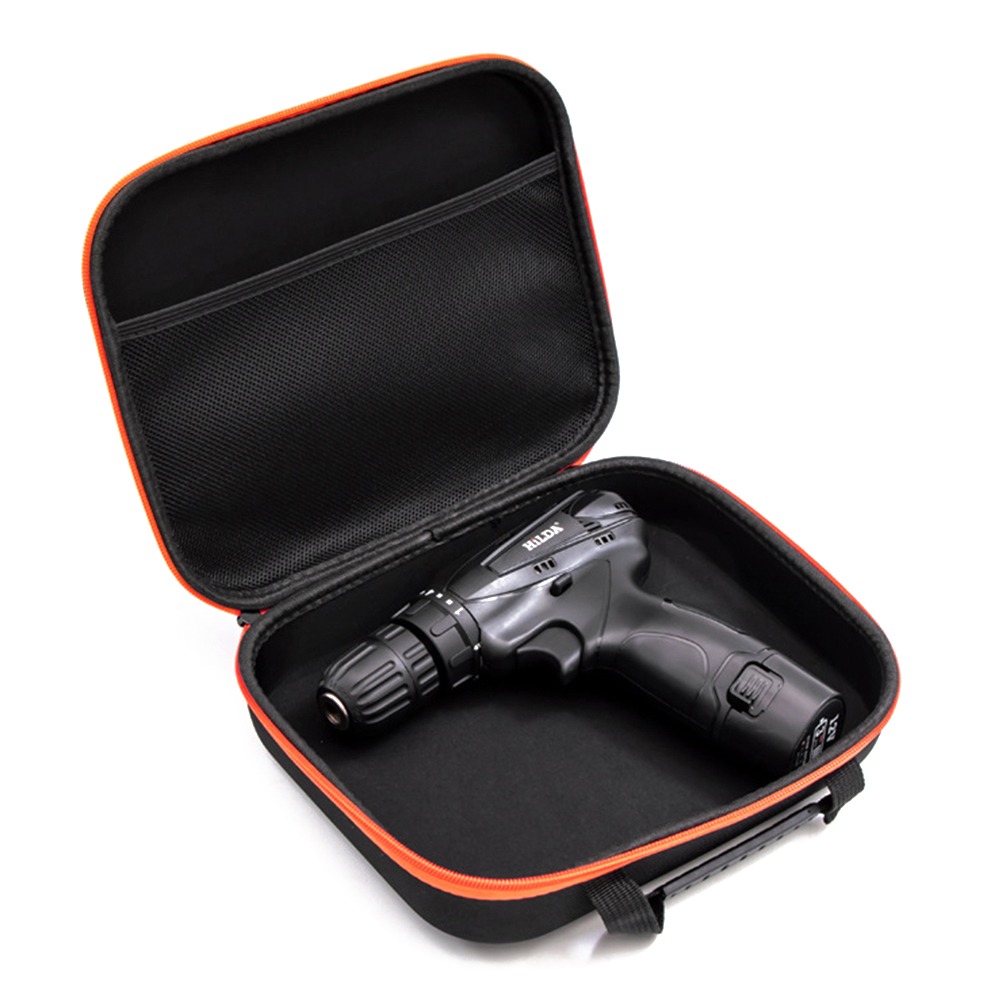 Multifunction Portable Electric Drill Tool Bag Waterproof Tool Storage Bag Shockproof Electrician Hardware Organizer