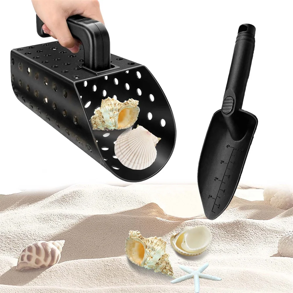 Strand goud graven filter gereedschap zandschep en schop graafgereedschap metaaldetector zandschep schep set voor kinderen volwassenen