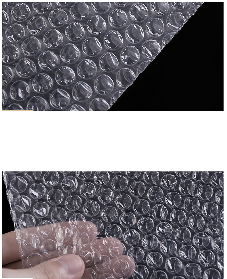 Bolsa de embalaje transparente para pequeñas empresas, sobres de plástico de burbujas de 15x20cm, 100 piezas, venta al por mayor