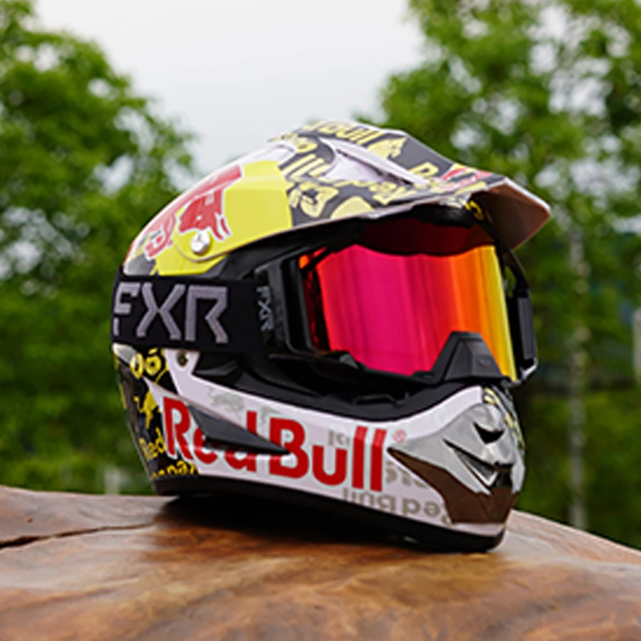 FXR Motocross Goggles Anti-fog Skiing Goggles ATV MTB Protection Cycling Racing Motorcycle Glasses Windproof Snowboard Goggle