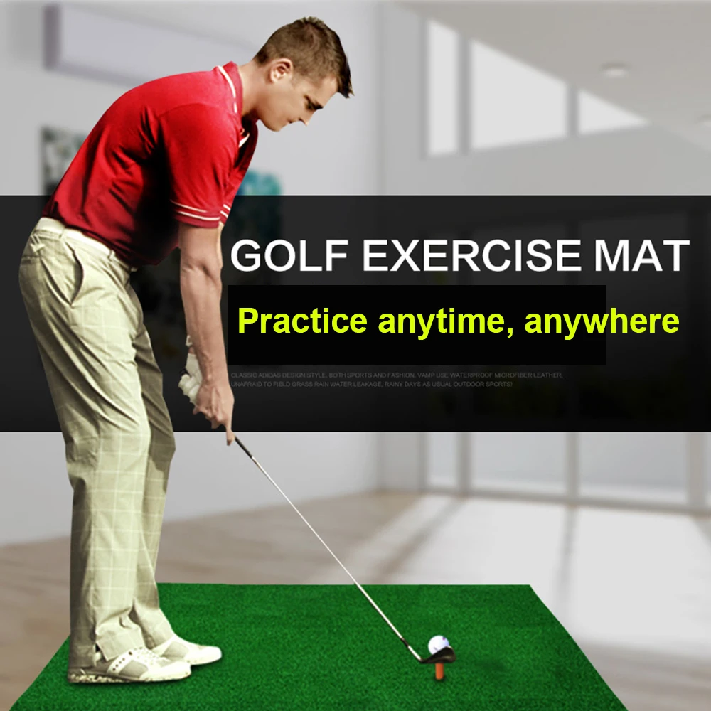 PGM Golf Strike Path Pads hierba interior práctica Personal Swing Pads Mini Strike Pads Golf Trace ayuda para entrenamiento Mat 30 × 60cm