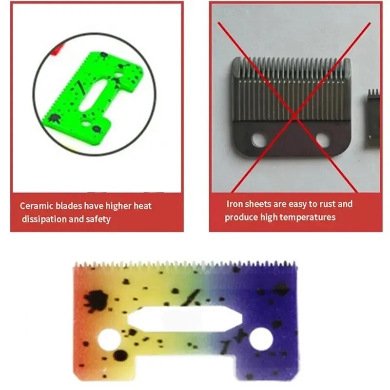 Vervanging Ceremic Blade Cutter Voor Wahl 8148 Tondeuse Machine Professionele Kapper Clipper Blades Salon Styling Tools