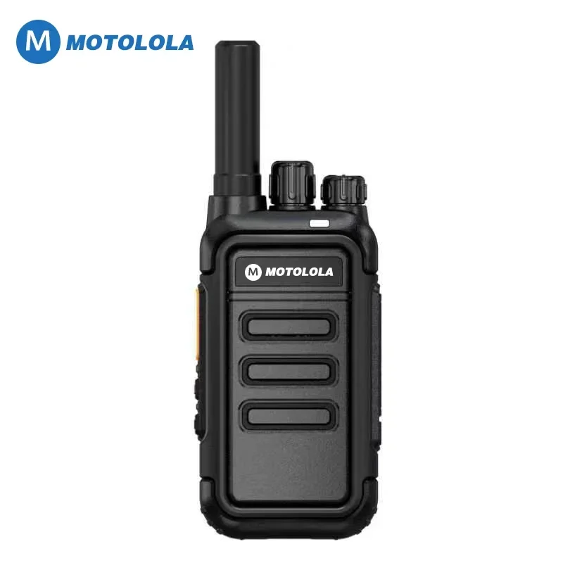 Motolola 2Pcs Mini Walkie Talkie Portable Two-Way Radio UHF Transceiver Set Walkie-talkies Radio Walkie Talkie Long Range COD