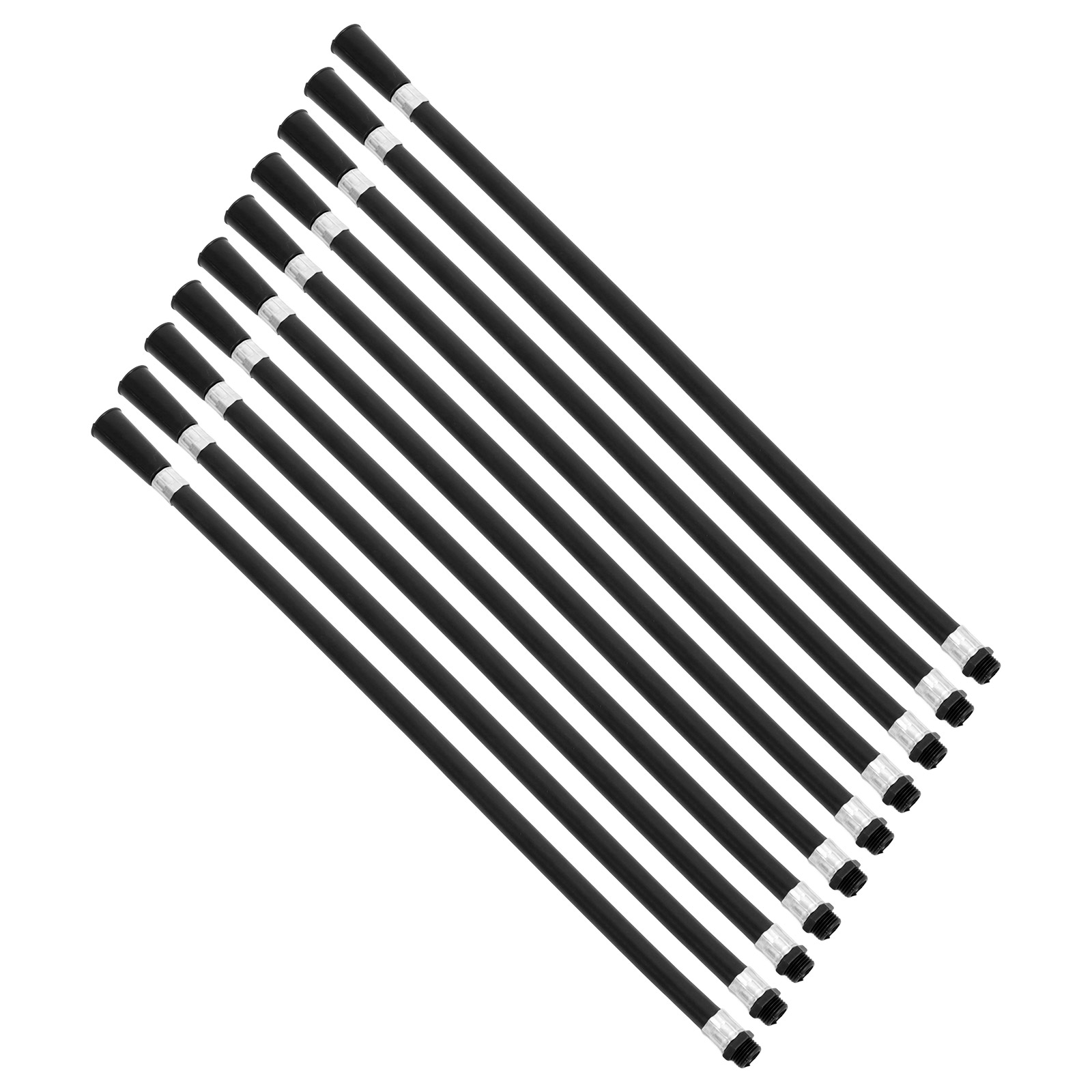 10 Stück Flaschenbürsten zum Reinigen von Feuerlöscher-Blöschern, Ersatzschlauch