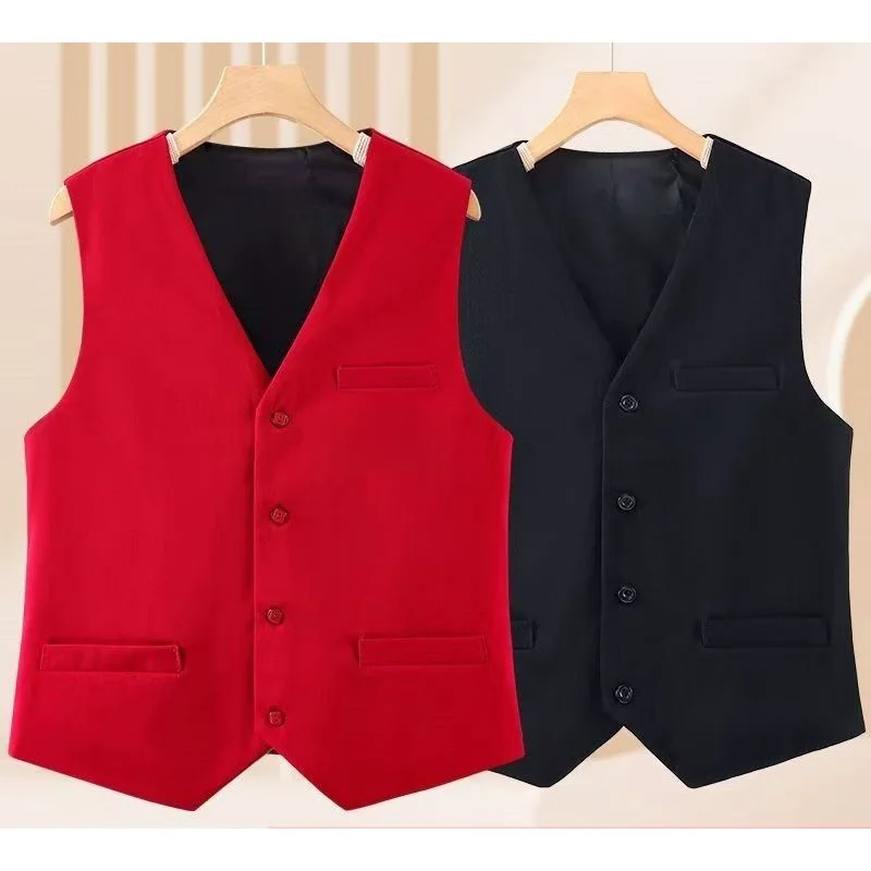 Neue Casual Chic In Büro Dame Plus Größe Weste Passenden Elegante Dame Weste V-ausschnitt Ärmellose Tank Top Lose mantel Jacke