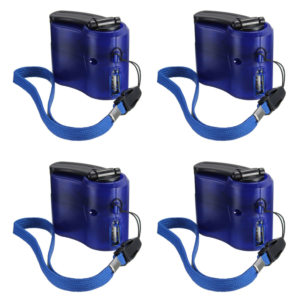 BAAU 4X USB noodhandzwengeldynamo voor universele oplader Reisladergadgets