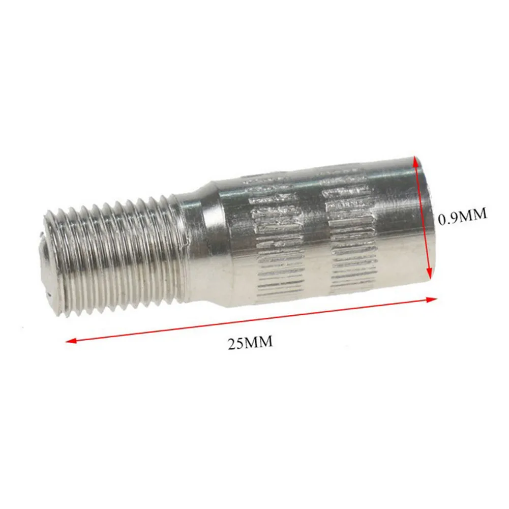 4 Buah 27Mm Universal Valve Stem Extension Krom Tire Wheel Valve Stem Cap Extension Extender untuk Mobil Truk