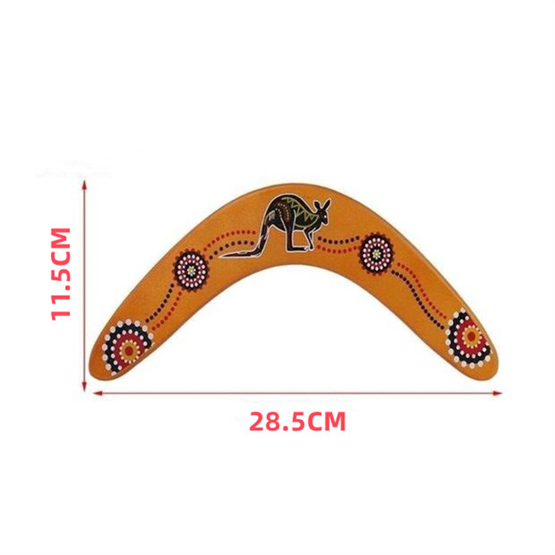 Thể Thao Ngoài Trời Kangaroo V-Boomerang Ném Bóng Ném Đồ Chơi Cha Mẹ-Con Đảng Trò Chơi Tương Tác Bằng Gỗ Boomerang Ngày Lễ Tặng