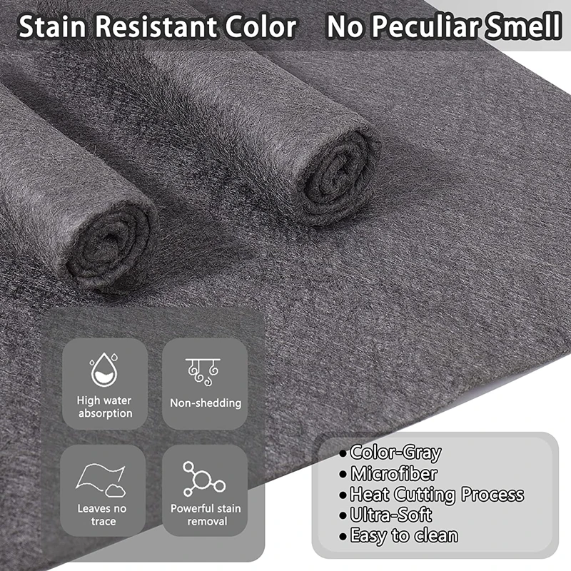 Paño de limpieza mágico engrosado, herramienta de microfibra reutilizable sin rastro, paño de lavado de vidrio para ventana, espejo, marca de agua CarNo