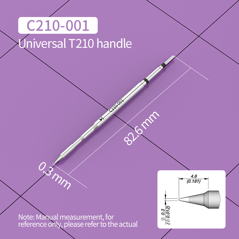 Паяльные жала C210, совместимые с ручкой JBC T210 для сварочной сопла станции CD-2SD/2SHE C210-001 C210-007 C210-008 C210-018
