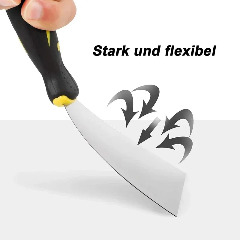 2/3/4/5 Zoll Edelstahl Spachtel Schaber Schaufel Farbe Werkzeuge Bau Werkzeuge Haushalt Industrielle Reinigung