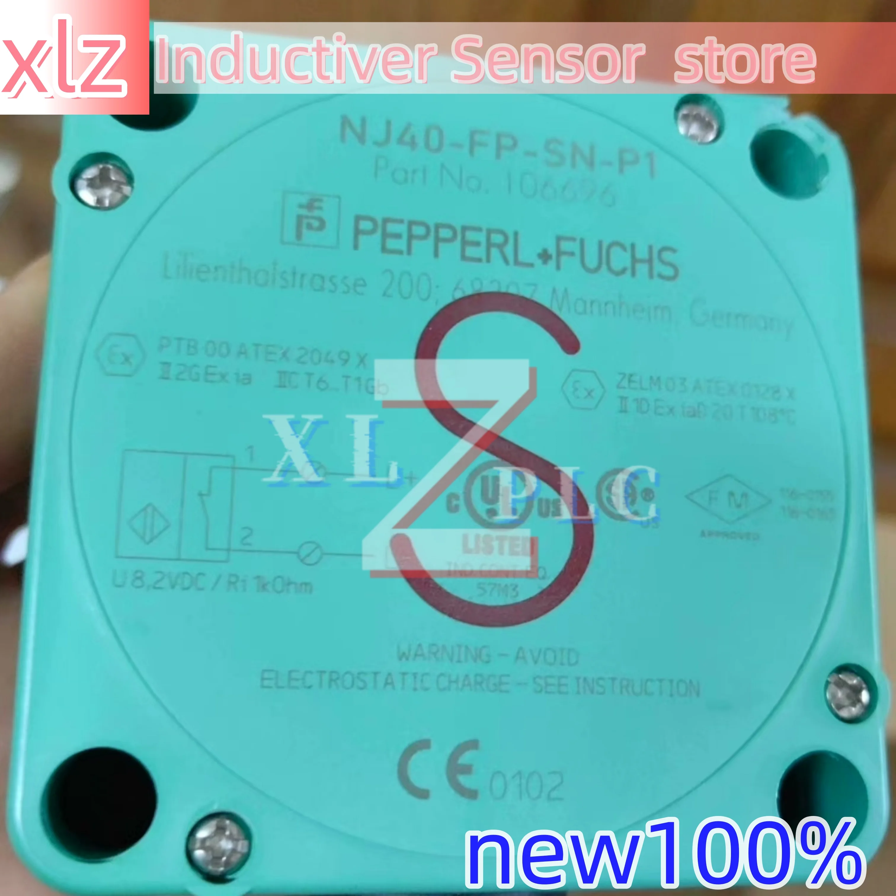 Аиндуклический датчик новый оригинальный NJ40+U1+N NJ40-FP-SN-P1