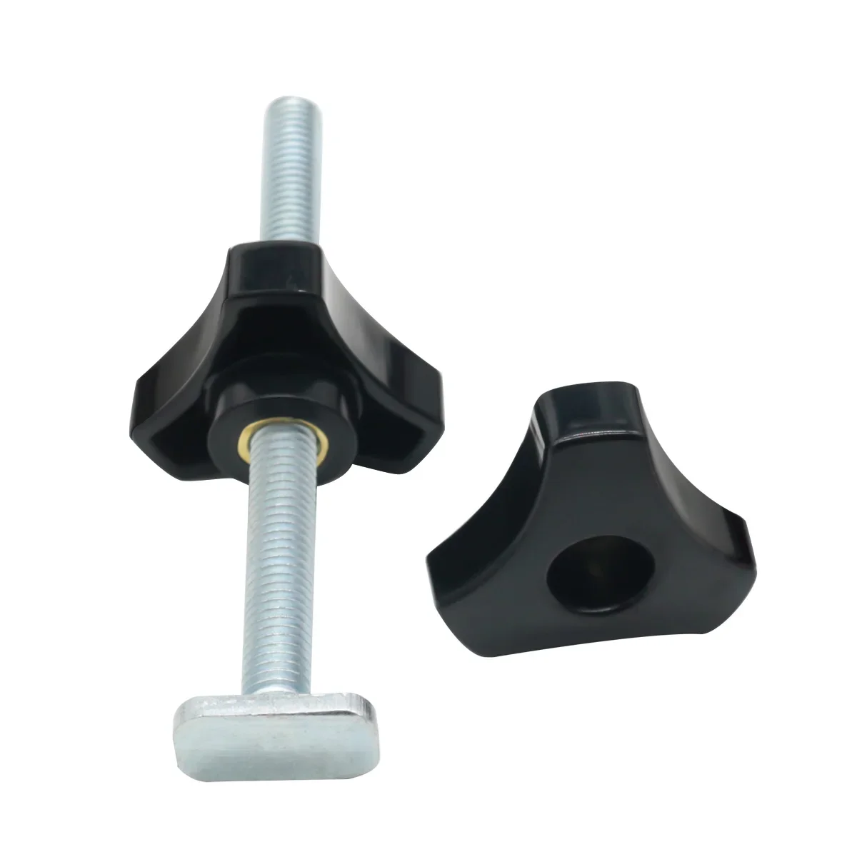 Kit de perilla de pernos de pista en T, tuerca deslizante de pista de inglete, ranura en T, perno en T para plantillas de carpintería, accesorios, Kit de herramientas, accesorios DIY