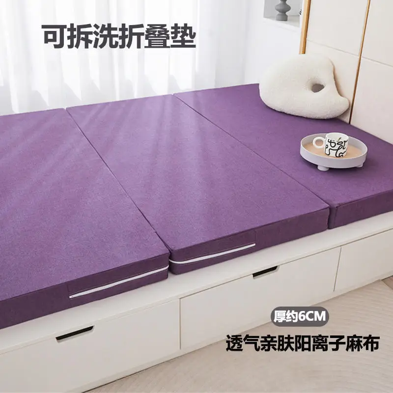 Mattresses Household tatami mat foldable sponge mat is separated by dormitory students single floor sleeping mat