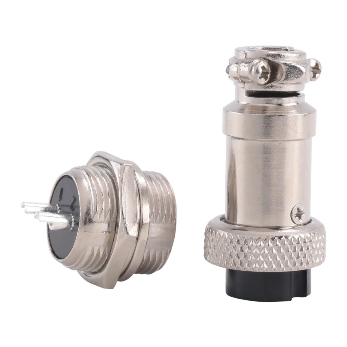 ใหม่ล่าสุด GX16 Connector การบิน 2-Pin 400V ประเภทสกรูชายและหญิง Butt Cable Connector ปลั๊ก SOCKET CONNECTOR