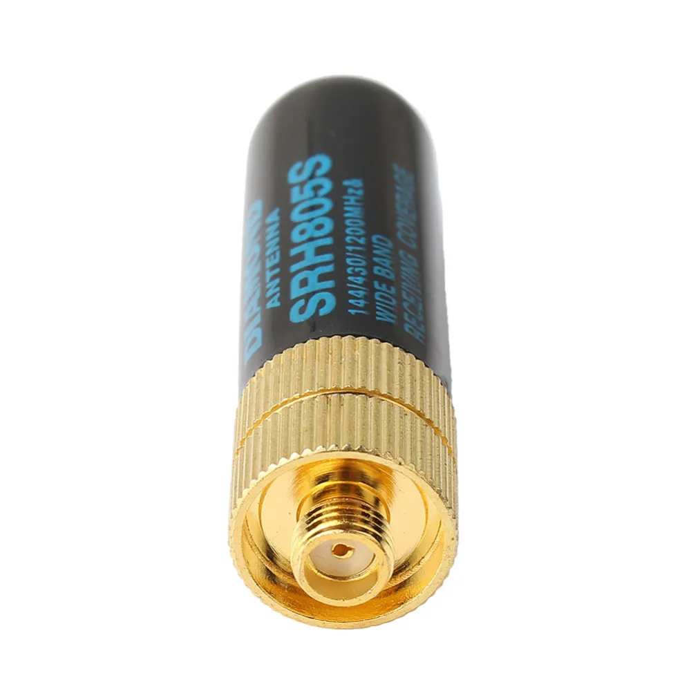 Baofeng-antena de doble banda SRH805S, SMA-F de diamante, hembra, GT-3, UV-5R de Radio, 1 unidad