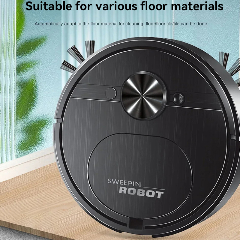 Xiaomi Kehrroboter-Staubsauger, 3-in-1, automatisches Kehren und Wischen für zu Hause, All-in-One-Reinigungsexperte, geeignet für Schlafzimmer