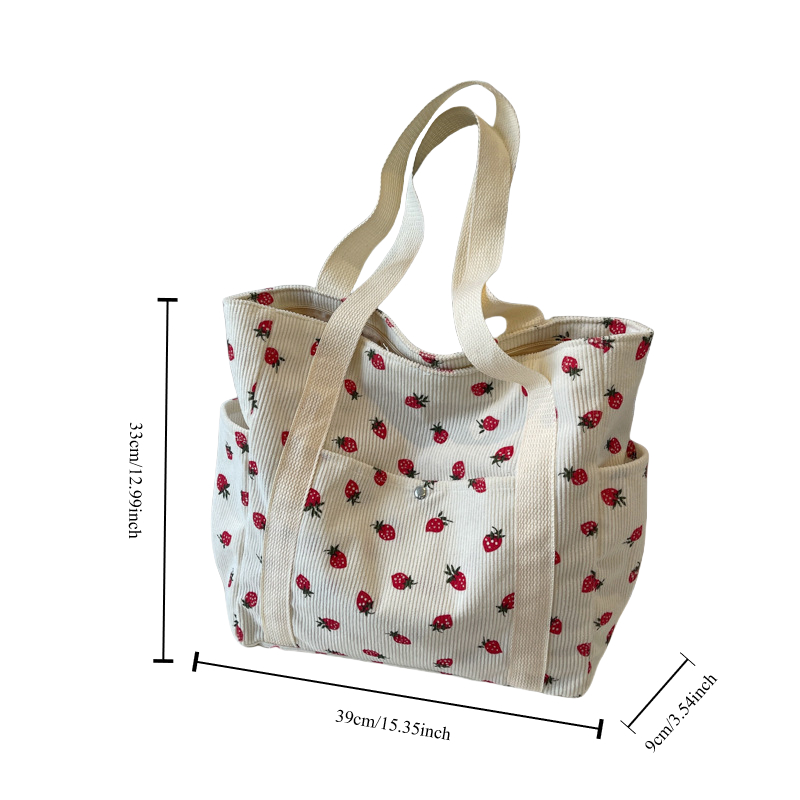Fresco doce menina bolsa elegante high end veludo impresso bolsa de ombro lazer compras commuter feminino axilas saco