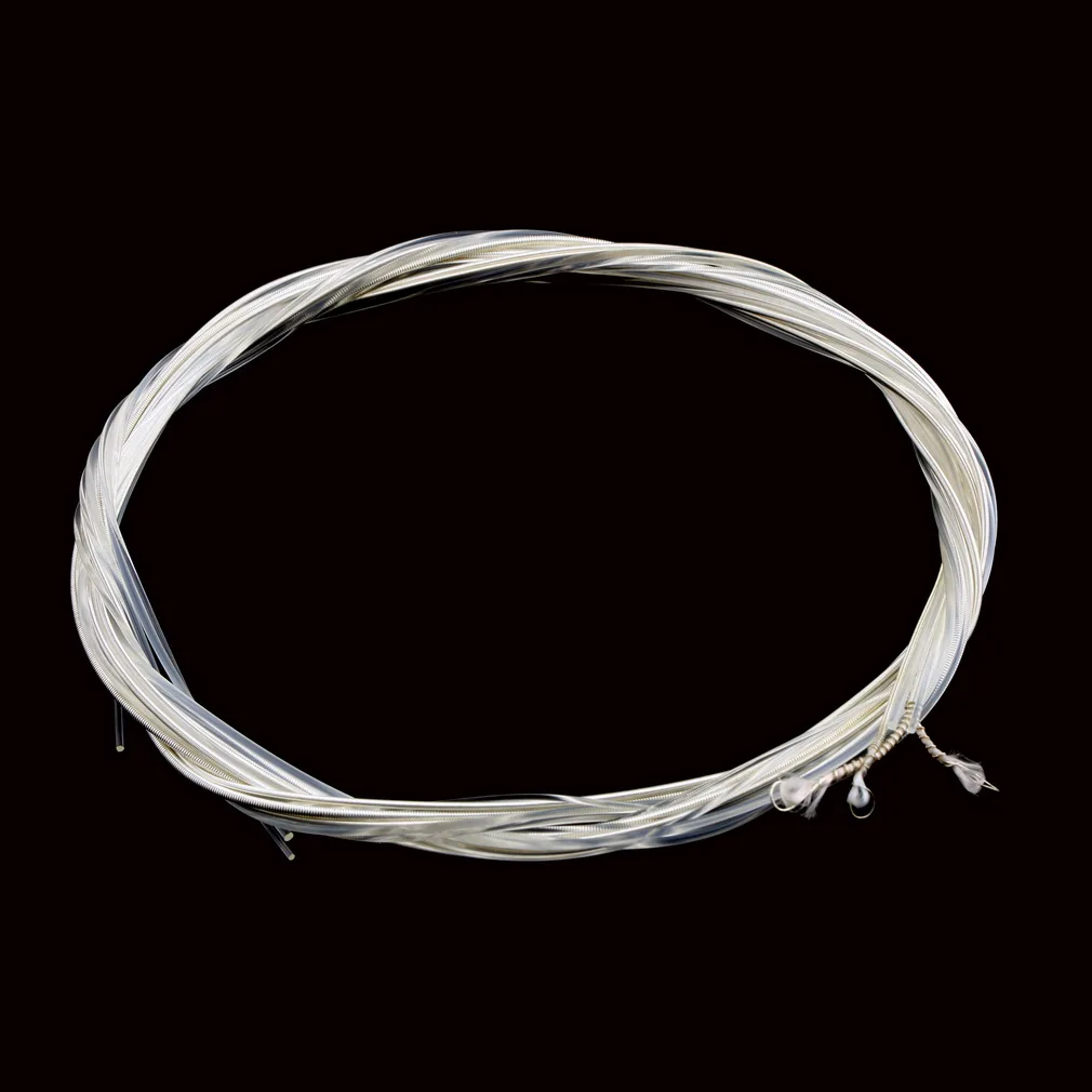 Nylon Dây Đàn Guitar Ánh Sáng Rõ Nét Cổ Điển Dây Bạc Mạ Đồng Phụ Kiện Nhạc Cụ 1-6 E B G D một E 6 Cái/bộ