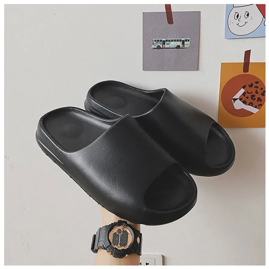 Men's Outdoor Non-Slip Soft-Soled Beach Slippers Eva Women's Lightweight Indoor Slippers