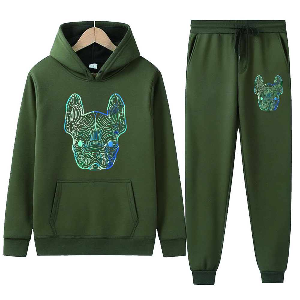 2025 hommes sweat à capuche vêtements de sport mode sweat à capuche en laine deux pièces ensemble à manches longues à capuche ensemble short et haut de course