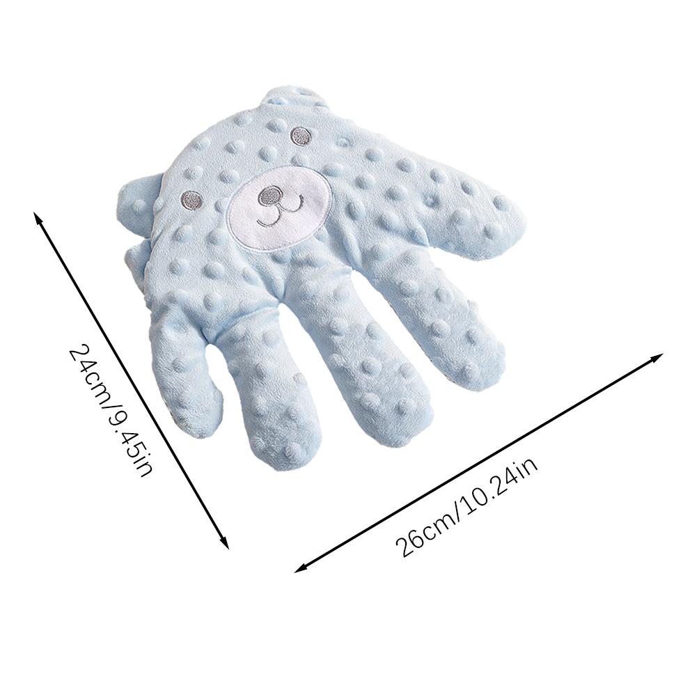 Soothing หมอนความดันการ์ตูน Anti-ความวิตกกังวลถุงมือมือสําหรับทารกหมอนมือ Anti-scare Pacifying ไฟฟ้าปรบมือปาล์ม