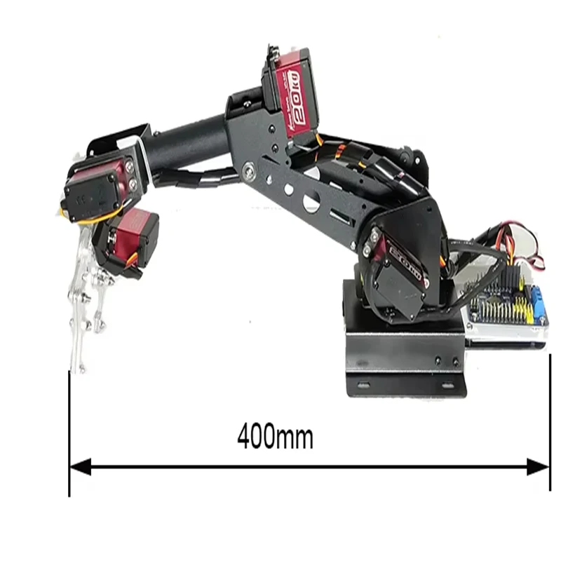 Ps2 Controle 6 Dof Robotarm Grijper Klauw Stoom Diy Manipulator Voor Arduino Stm32 Robot Met 6 Stuks 180 Graden Programmeerbare Robot