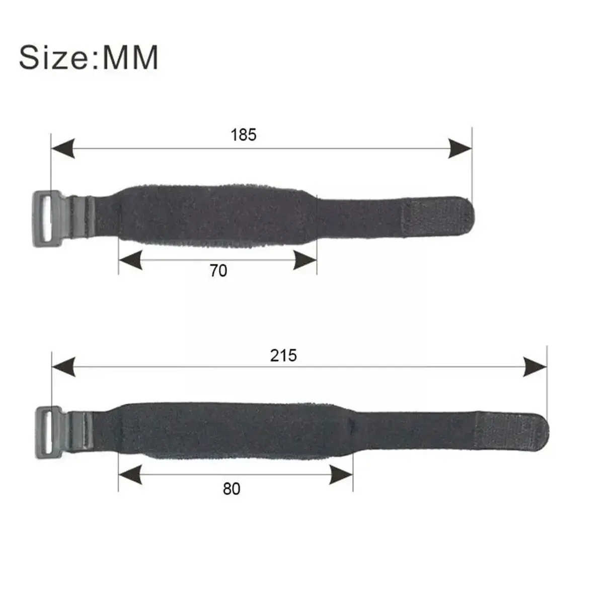 Corde per chitarra Miwayer Mute Noise Damper Mute Wraps Nastro per fascio di chitarra nero per chitarre, bassi e ukulele