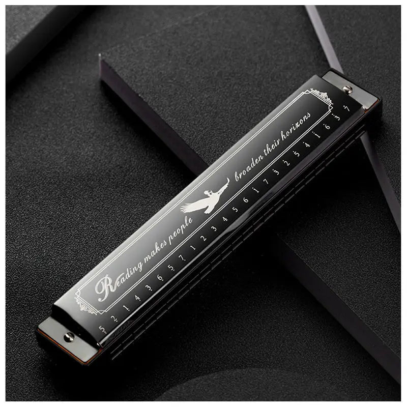 Tremolo Easttop Hohner Chromatic Kongsheng Harmonica 24-hole Polyphonic C Professional Mouth Harmonica 24 Kong Sheng Harmonicas