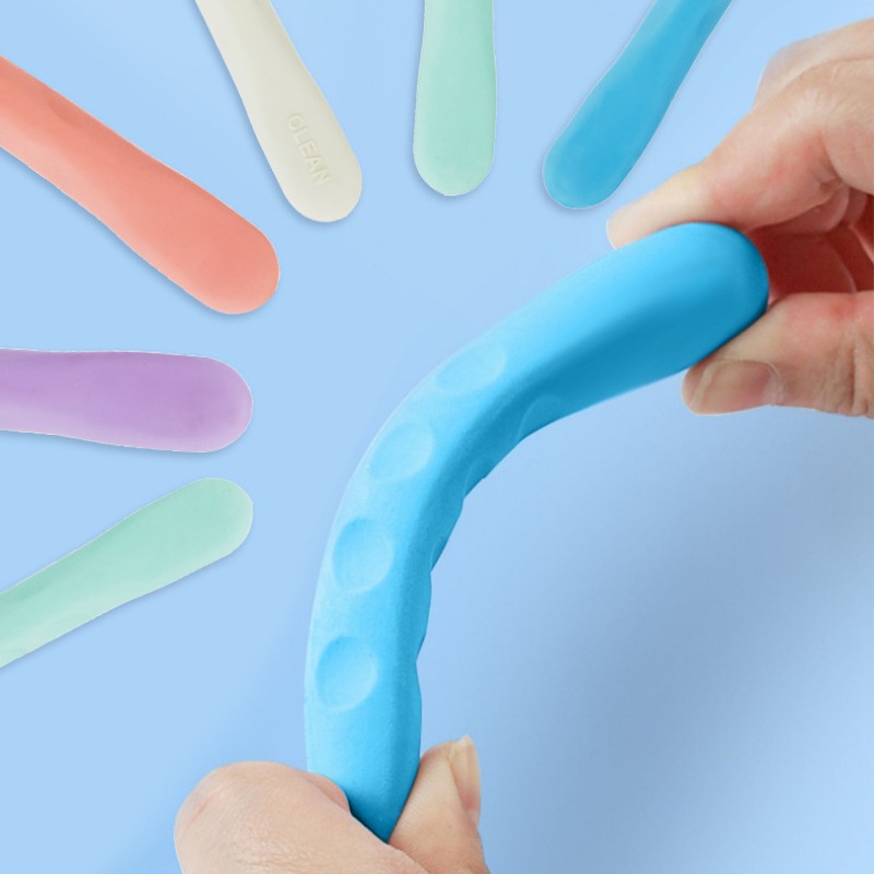 3 ピース/箱クリエイティブ漫画ソフトダブルヘッド超大穴かわいい消しゴム学生鉛筆消しゴム学校かわいい文具用品