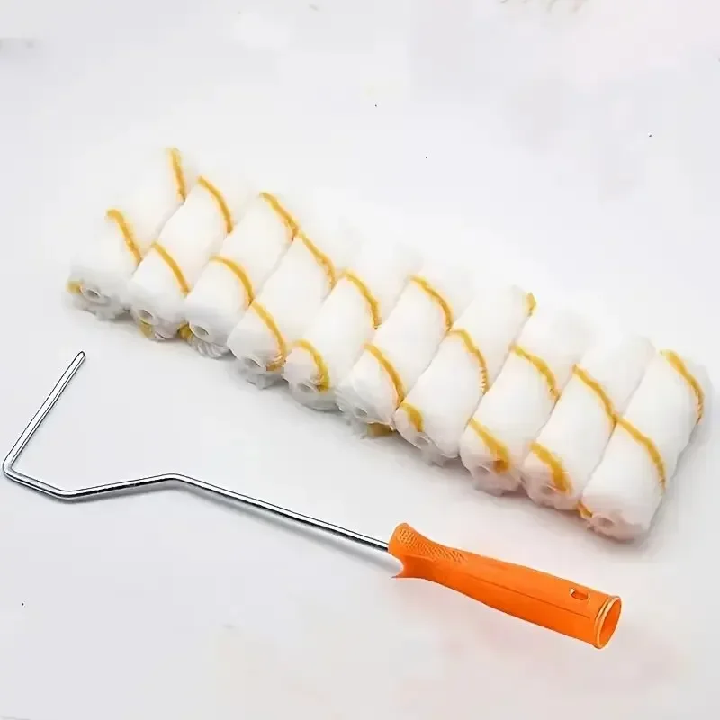 Kit de rolo de pintura de 11 unidades: obtenha paredes de aparência profissional com rolos e capas de 4 polegadas, para hotel/restaurante/comercial