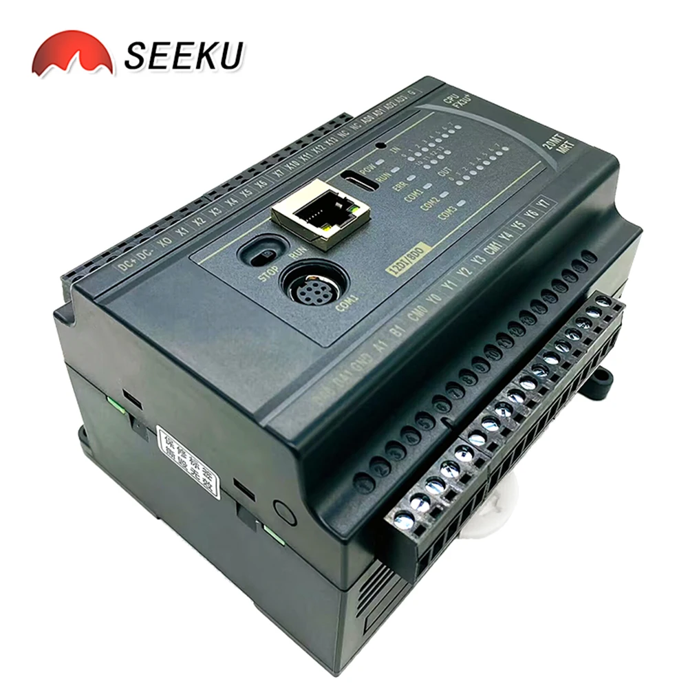 FX3U 14 20 24 32 MR MT MRT 6CH 0-10V аналоговый вход RS485 MODBUS датчик веса вход самонастройка NTC 10K Ethernet