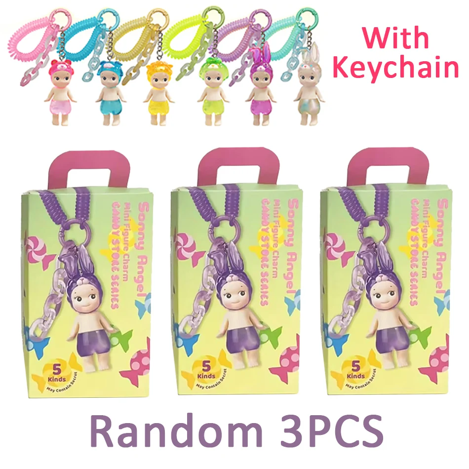 คอลเลกชัน 12 สไตล์ Sonny Angel กล่องตาบอด Dreaming Series มินิอะนิเมะรูปเครื่องประดับตุ๊กตาแฟนเด็กวันเกิดคริสต์มาส...