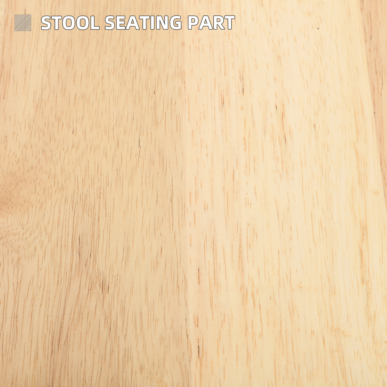 Taburete redondo de madera maciza, asiento de repuesto, accesorios para sillas de Bar, piezas para sillas de comedor de madera dura, muebles para restaurante, Hotel y Pub