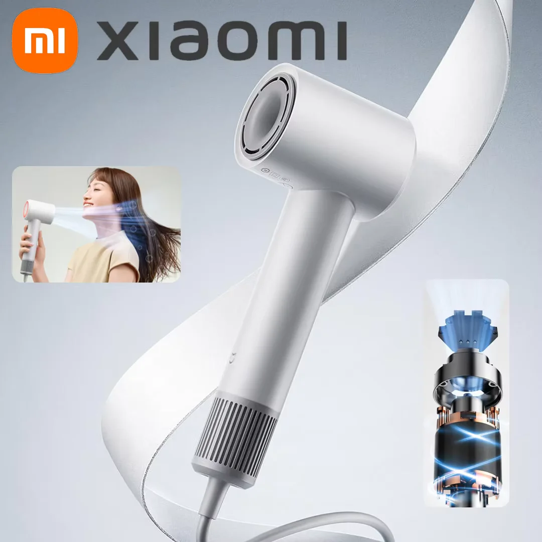 2024 Xiaomi Mijia Suszarka do włosów H501 SE Duża moc wiatru, kompaktowy rozmiar, wydajne i szybkie suszenie, redukcja szumów o niskim poziomie