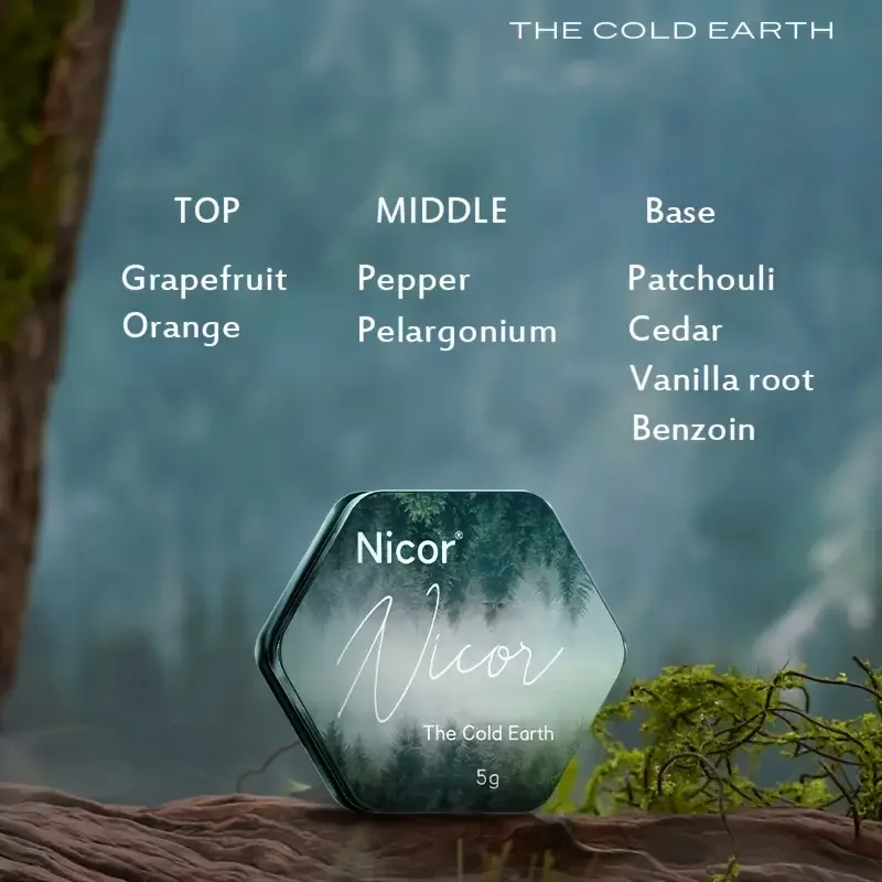 Men's Refreshing Long-lasting Solid Perfume -Long-lasting Vanilla Fragrance Portable Solid Perfume,Ideal Gift for Boyfriend