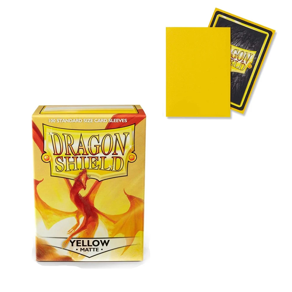 100 PCS/BOX 66x91mm Standard Size Demark Dragon Shield Matte Card Sleeves for MTG/PKM/YGO/TCG Board Game Cards Slevees